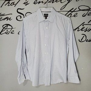 Men's Apt. 9 Slim-Fit Stretch No-Iron Patterned Dress Shirt, M